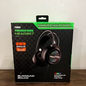 (Best Offer) Naxa Professional Gaming Headset NG-1001
